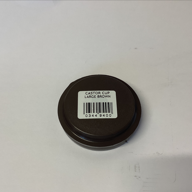 Brown castor cup 0344940