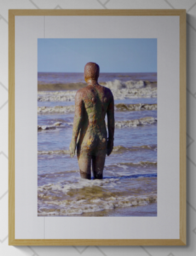 Iron Man amongst the waves - Print