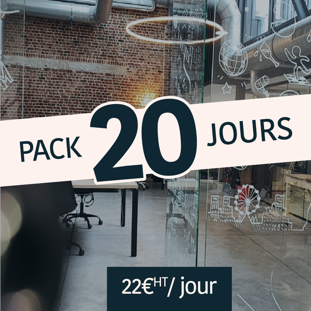 PACK 20 JOURS laBarak Coworking