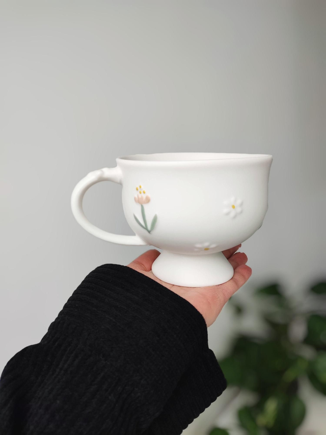 Grand mug ou bol en céramique 