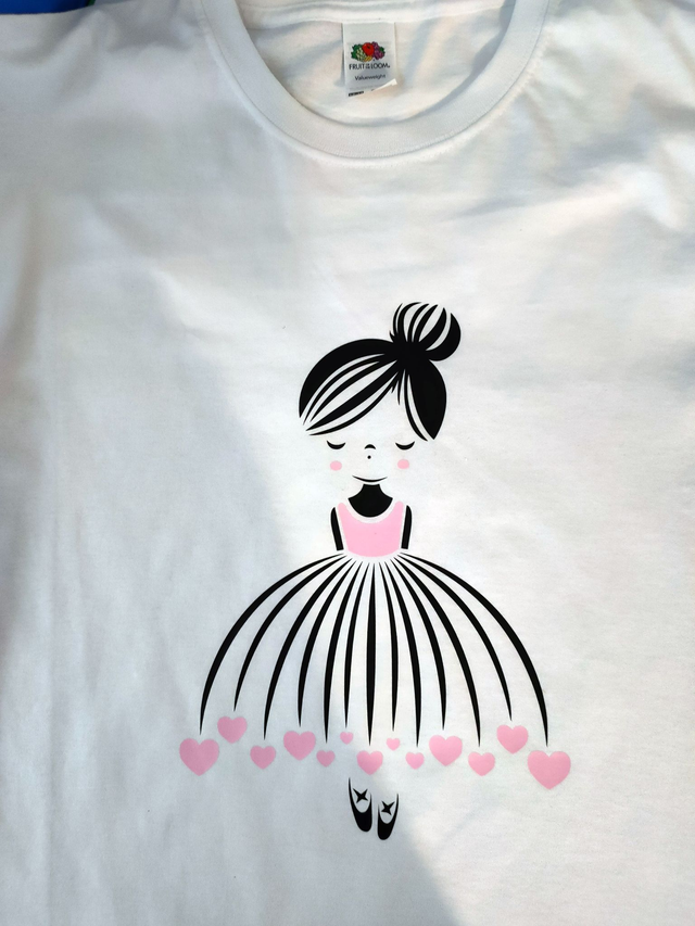 Tee-shirt 12-13 ans &quot;Danseuse&quot;