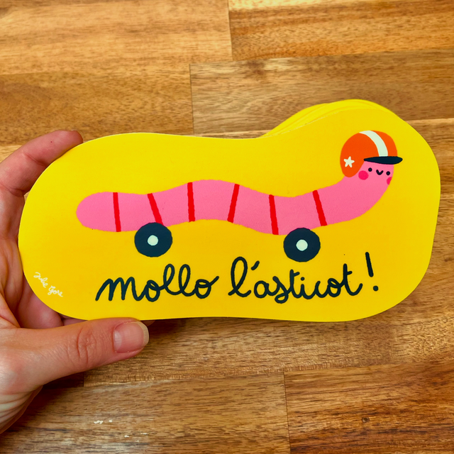 Sticker pare choc « MOLLO »