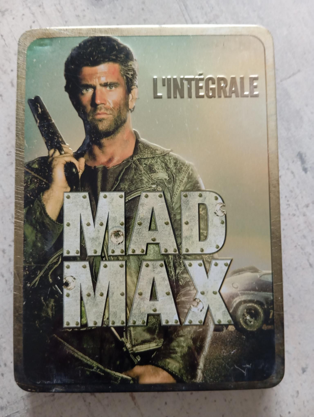 Coffret DVD métal Mad max intégrale trilogie
