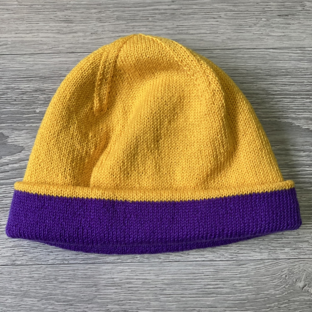 'The Dragon' - Reversible hand-knit merino wool hat