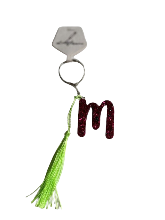 Porte clé lettre M