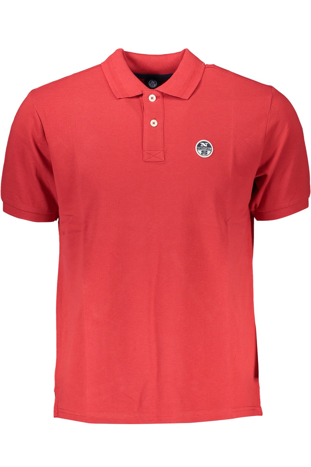 7180NORTH SAILS POLO MANICHE CORTE UOMO ROSSO