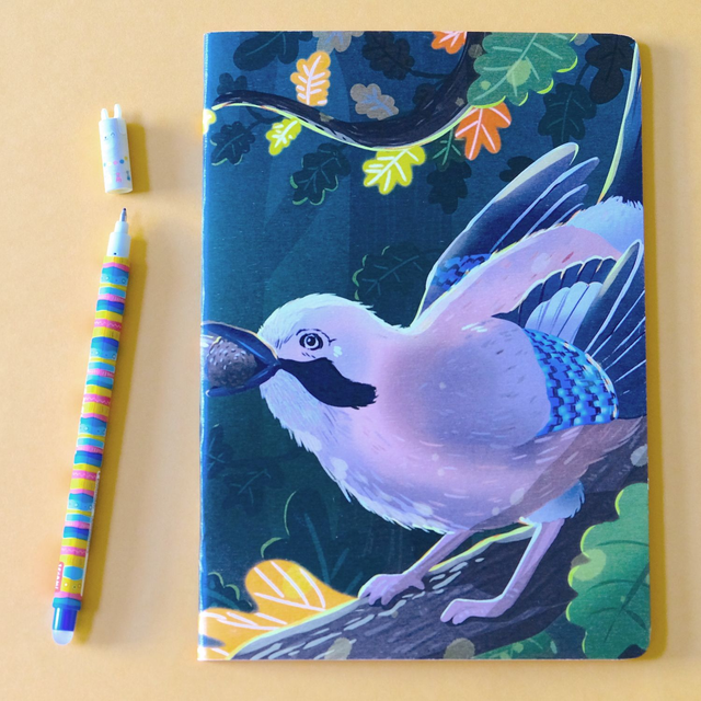 Carnet Geai des chênes