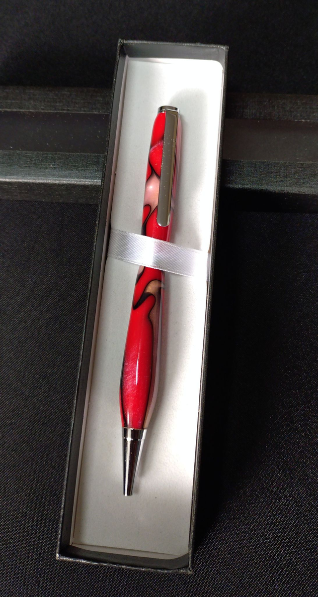 Handmade Pen - Artisan Classic Acrylic - Twist Pen - Black Ink