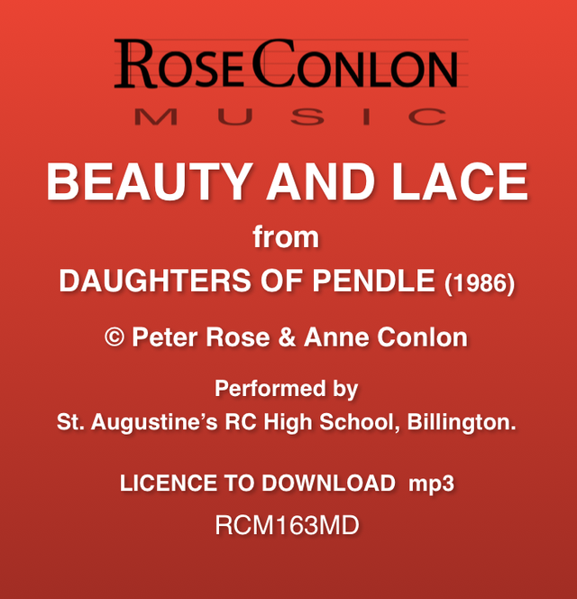 BEAUTY AND LACE  RCM163MD  from Daughters of Pendle by Peter Rose &amp; Anne Conlon