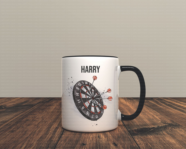 Personalised Darts Mug