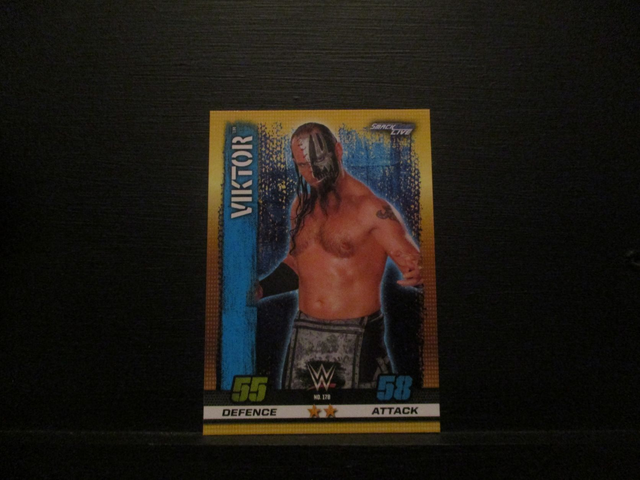 Viktor - Smackdown Live Slam Attax 10th Edition Original Trading Card #178