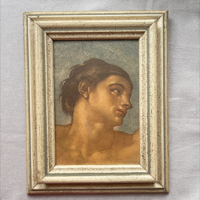 Michelangelo Buonarotti Kopf des Adam 