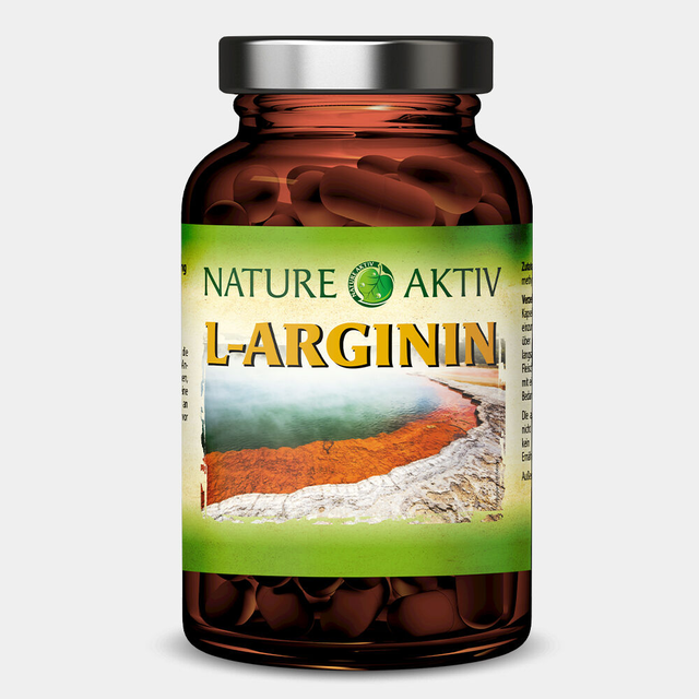 Nature Aktiv L-Arginin 120 Kapseln