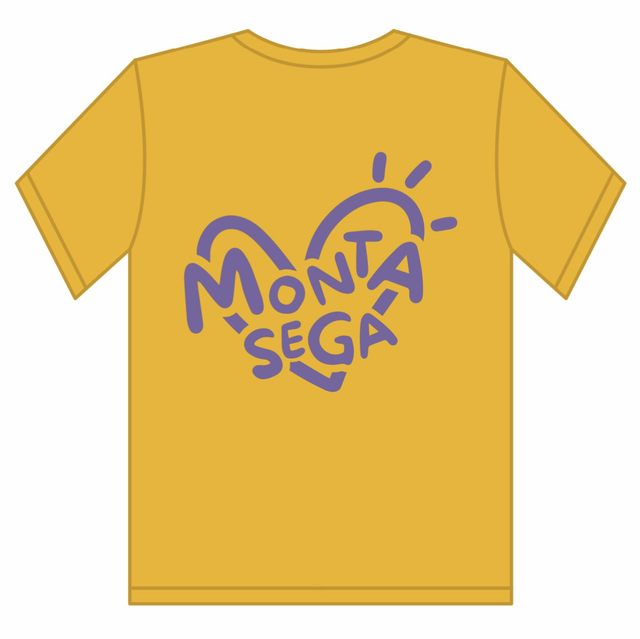T-SHIRT MONTA SEGA 1.2 JAUNE