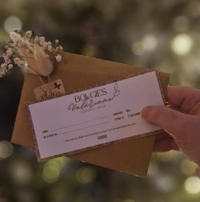 Chèque cadeau 10€