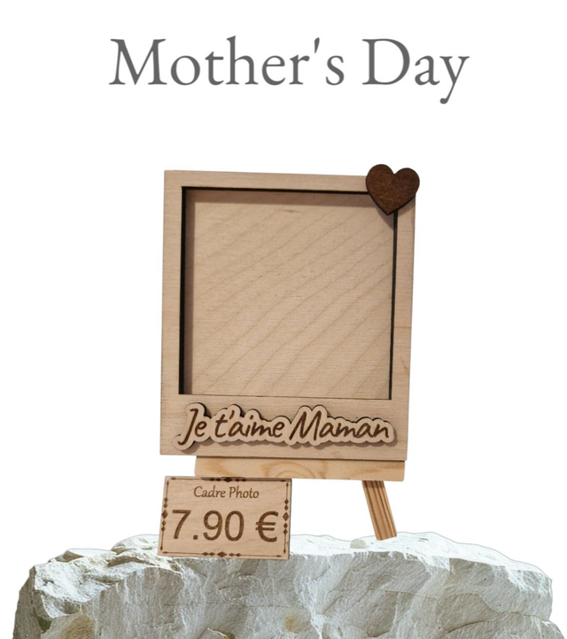 Cadre photo aimanté