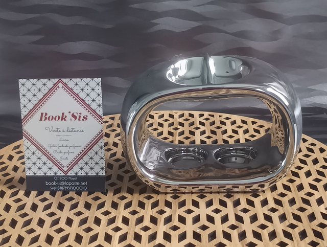 Brûleur " Ovale double argenté "