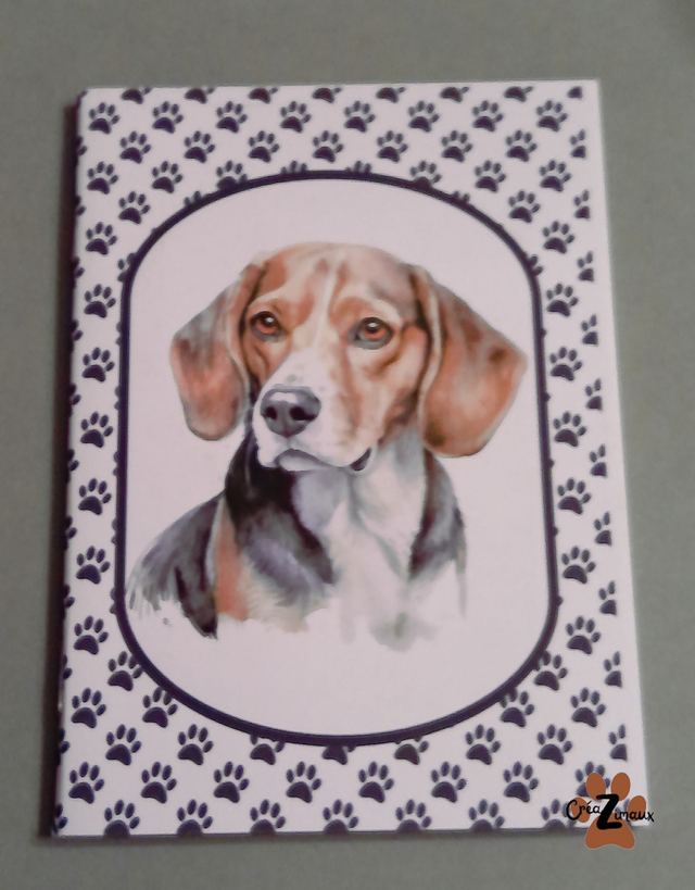 Carnet de note Beagle