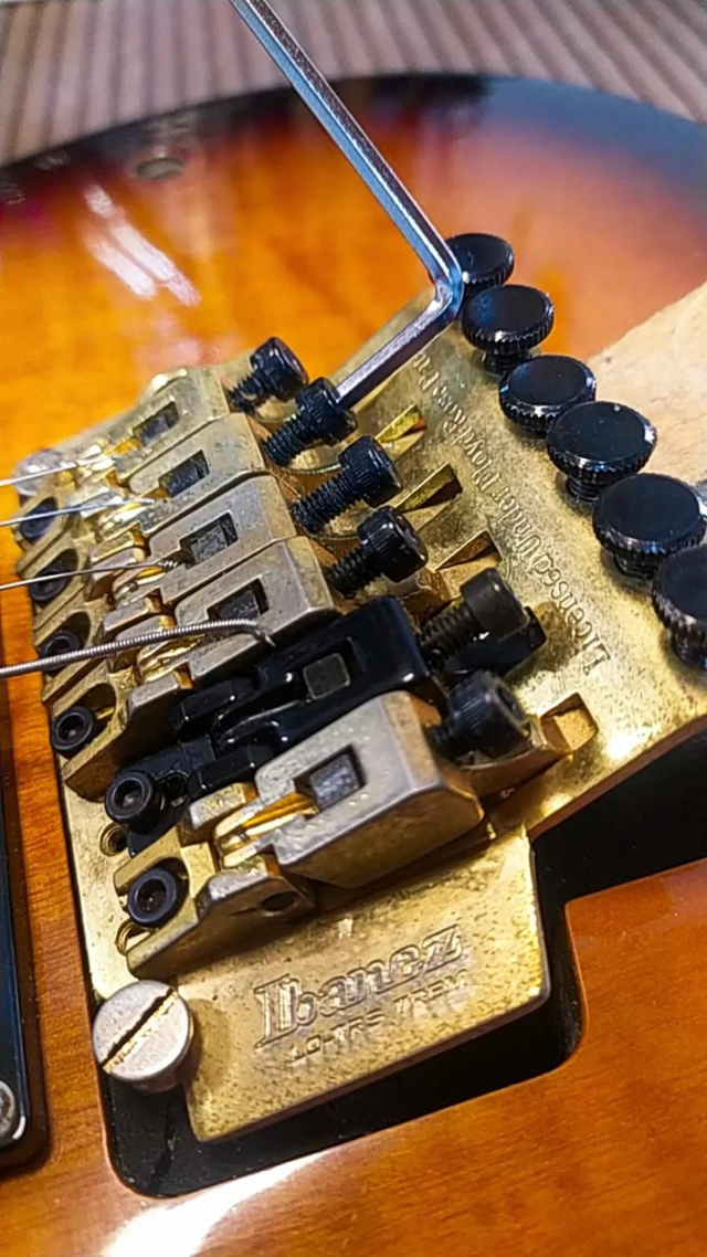 REGULAGEM DE GUITARRA COM Floyd Rose