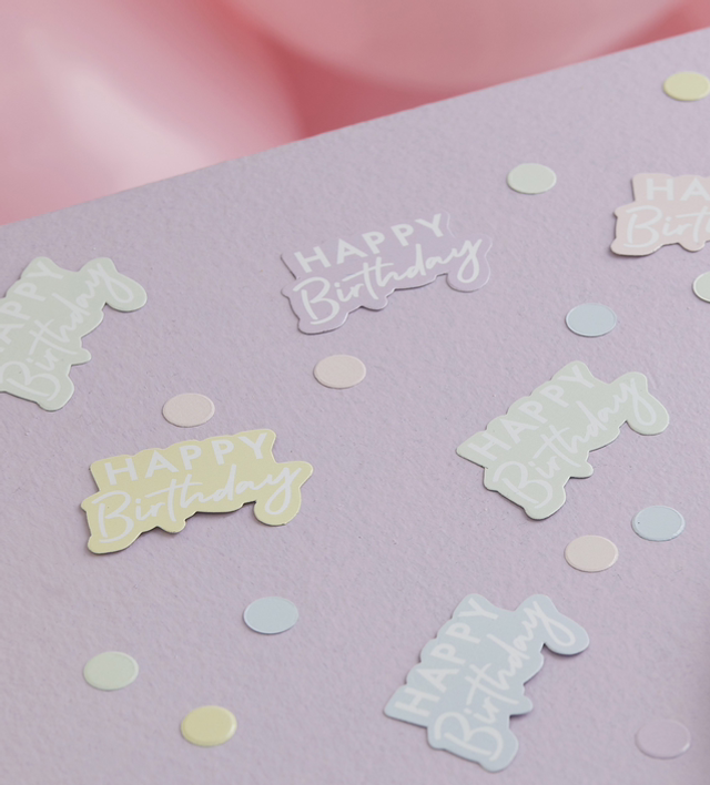 Pastel Confetti