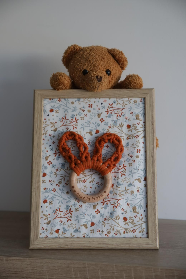 LOUNA ~ Cadre photo orange