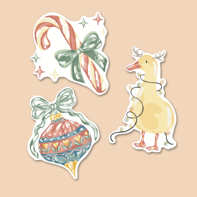 Lot de stickers de Noël 🌟