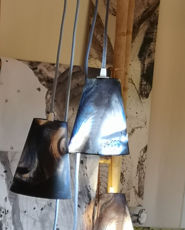 Luminaire, Baladeuse Plancton bleu