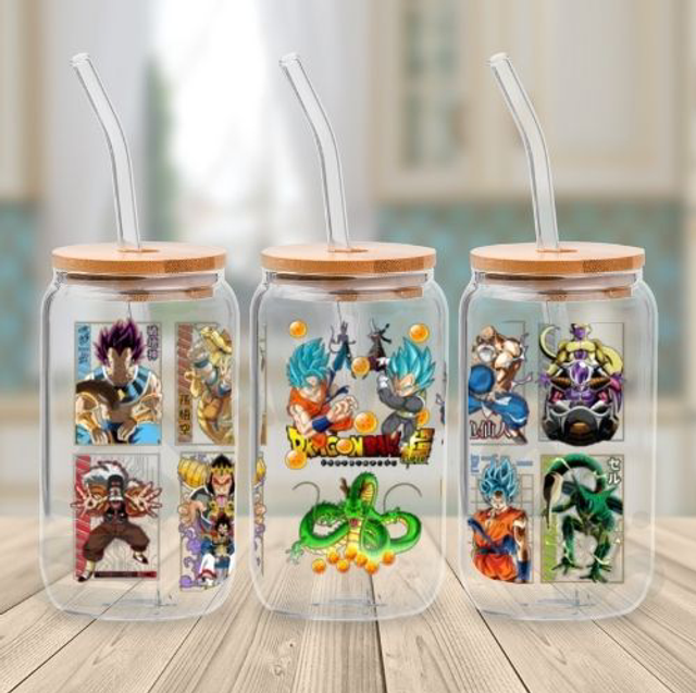 Canette en verre - Dragon Ball Z