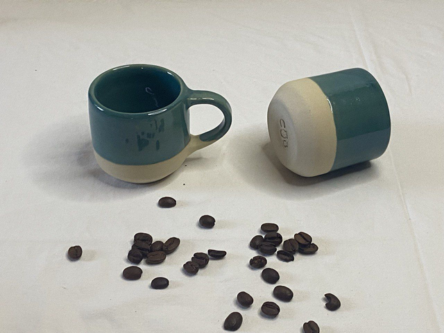 Tazzina caffé - linea bicolore