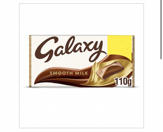 Galaxy Smooth Milk Chocolate Block Bar 110g