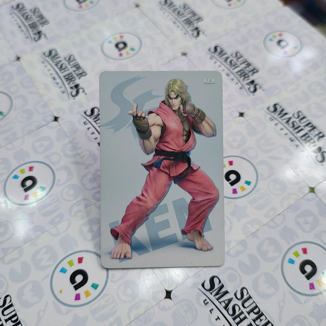 Tarjeta Amiibo Ken / Smash Bros