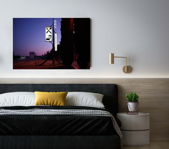 Tirage d'art. Titre : L'étape.