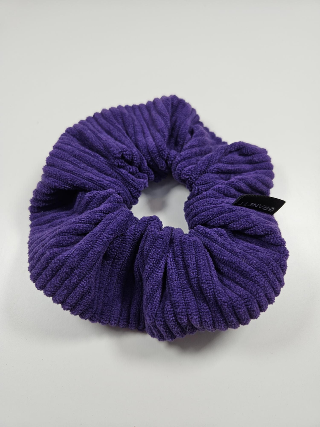PURPLE scrunchie hajgumi
