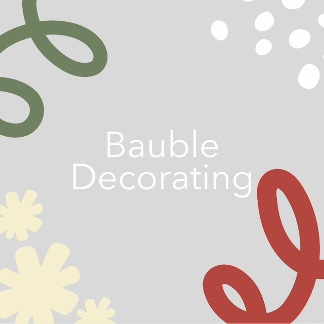 Bauble Decorating Workshop