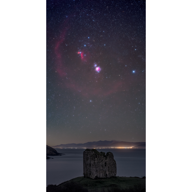 Minard Castle with Orion