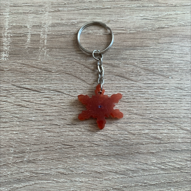 Porte-clés flocon