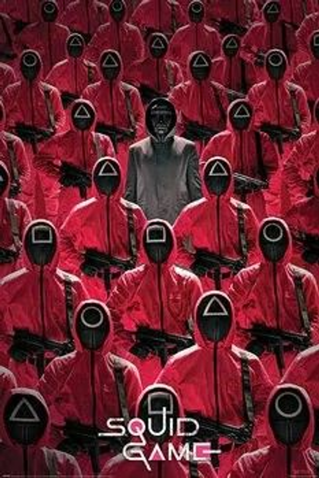 Free* Squid Games Poster (* Postage only)