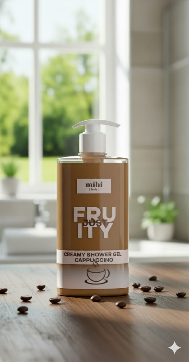 Gel douche crémeux Just Fruity (Mihi)