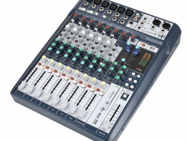 Console de mixage  10 canaux  avec effets