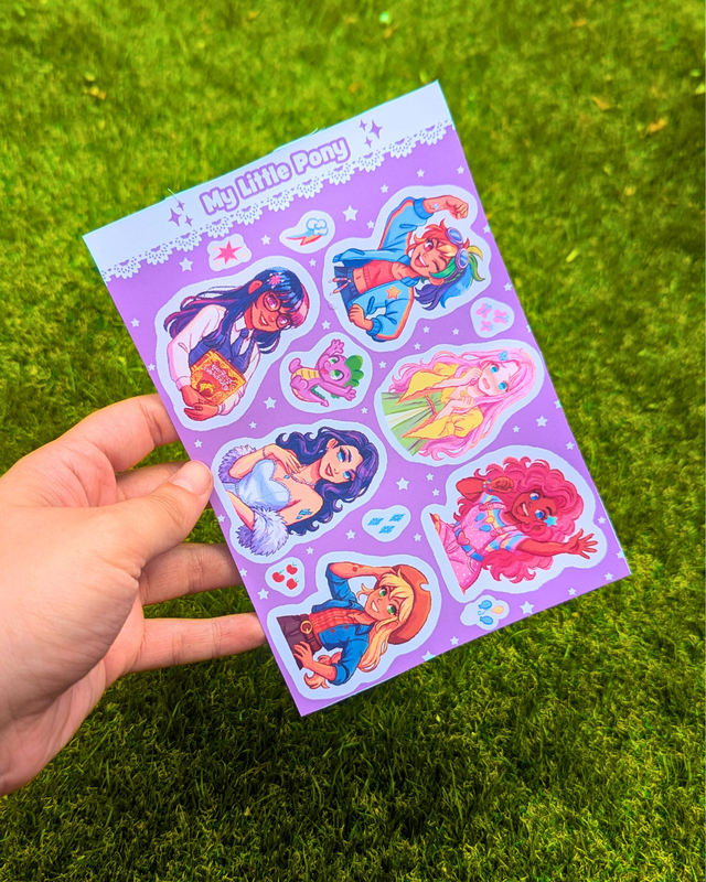 STICKERS SHEET - My Little Pony
