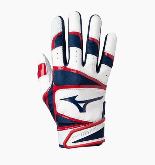 Mizuno Batting Gloves red/navy