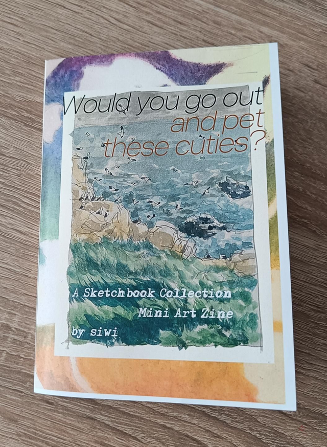 Sketchbook Collection Mini Art Zine by Siwi