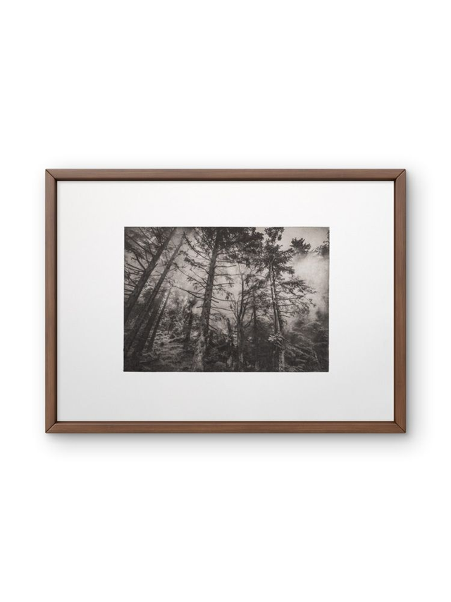 A3  'Misty' photogravure handprint framed   