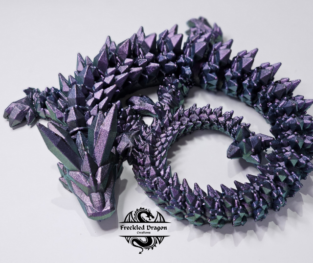 Dragon (Crystal) - Purple