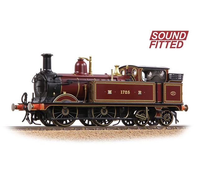 BACHMANN  31-740ASF OO Scale MR 1532 Tank 1725 Midland Railway Crimson Lake DCC SOUND FITTED