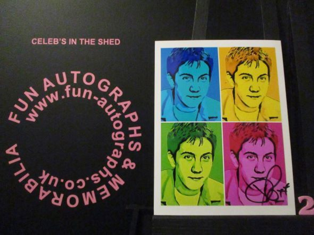 David Proud Authentic Autographed 6x4.5 Pop Art Limited Edition (2)