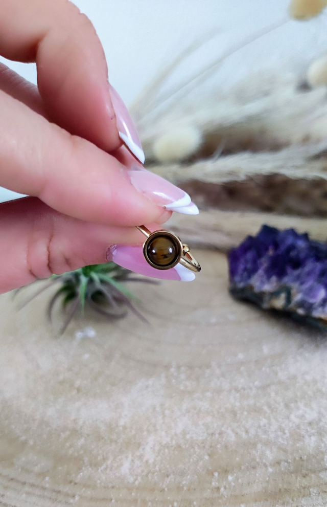 Bague Isel Oeil de tigre