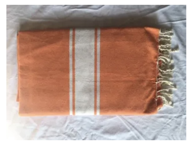 Fouta orange 