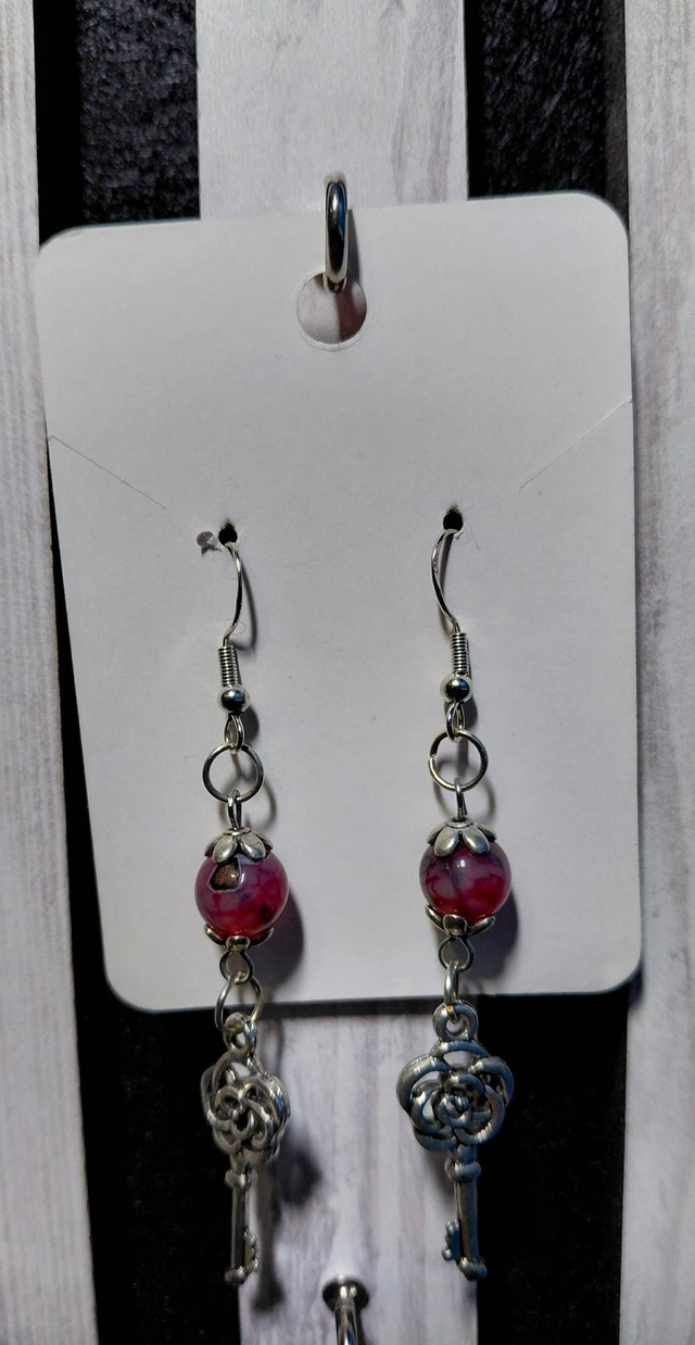 Pink dragon vain rose