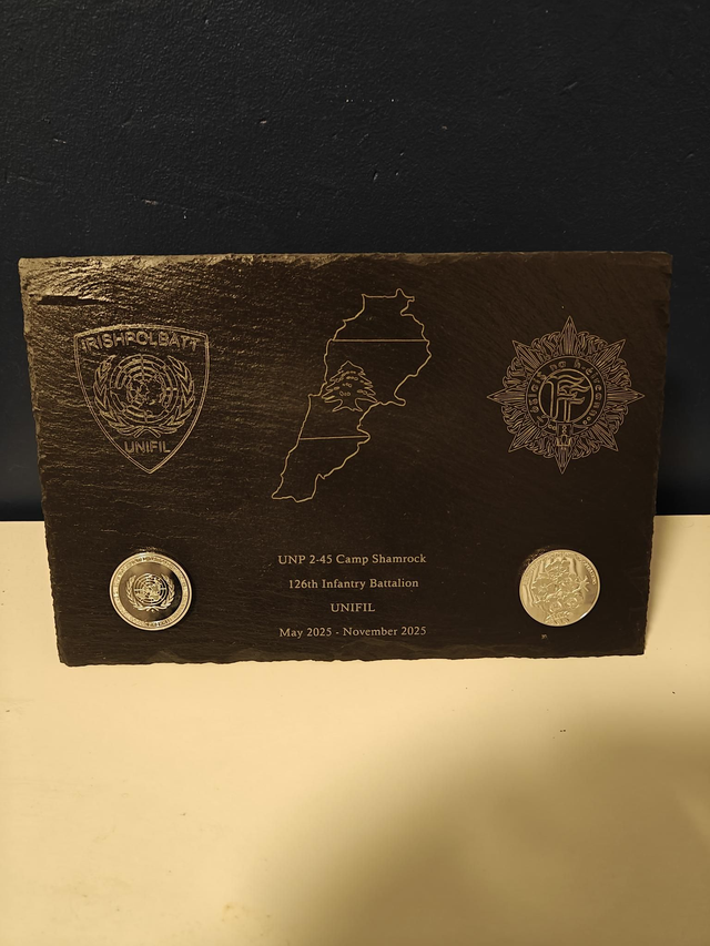 UN Overseas Slate plaque 